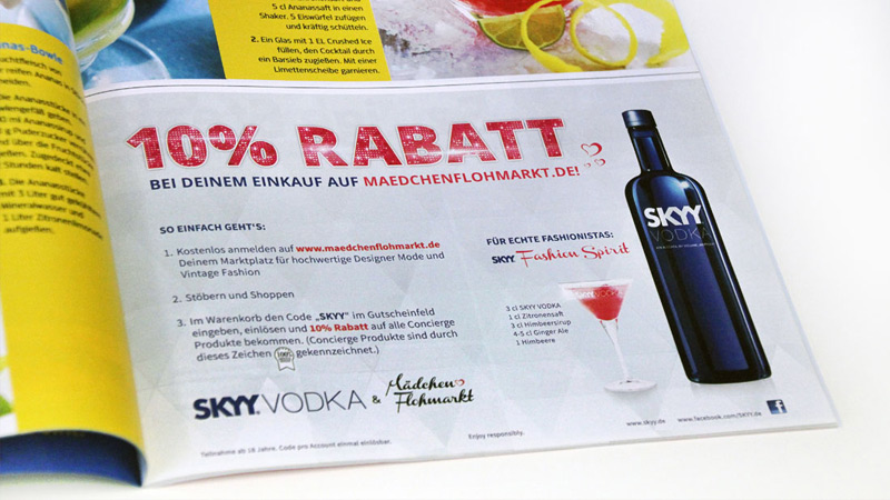 SKYY VODKA – Anzeige - 1